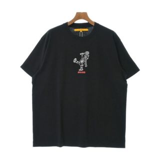 union ユニオン Tシャツ・カットソー 4(XL位) 黒 【古着】【中古】(Tシャツ/カットソー(半袖/袖なし))