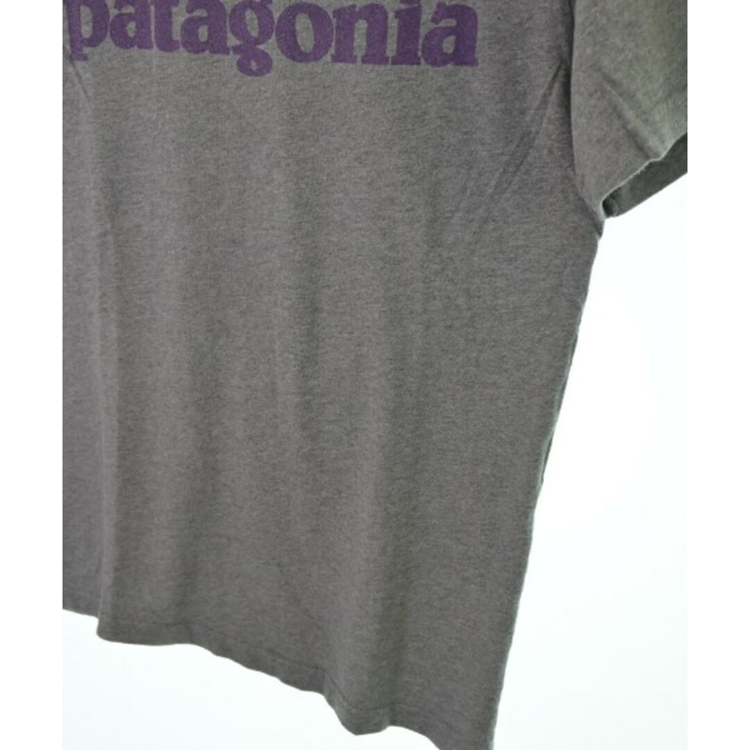 patagonia(パタゴニア)のpatagonia パタゴニア Tシャツ・カットソー XS グレー 【古着】【中古】 メンズのトップス(Tシャツ/カットソー(半袖/袖なし))の商品写真