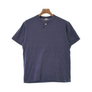 ウエアハウス(WAREHOUSE)のWAREHOUSE ウエアハウス Tシャツ・カットソー M 紺 【古着】【中古】(Tシャツ/カットソー(半袖/袖なし))