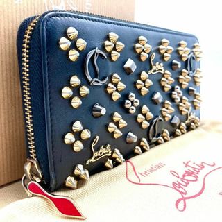 クリスチャンルブタン(Christian Louboutin)のクリスチャンルブタン パネトーネ ロゴスタッズ 長財布 60507(財布)