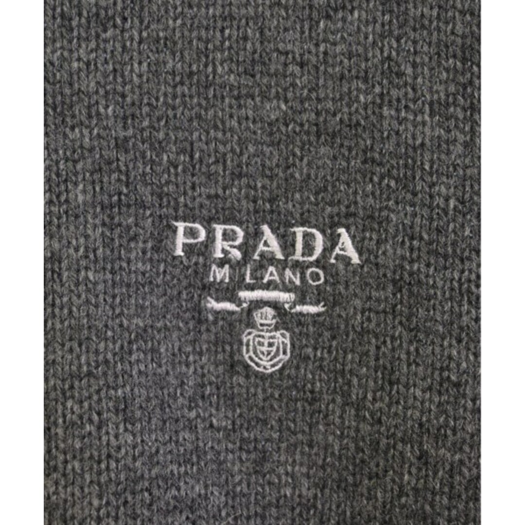 PRADA(プラダ)のPRADA プラダ ニット・セーター 40(M位) グレー 【古着】【中古】 レディースのトップス(ニット/セーター)の商品写真