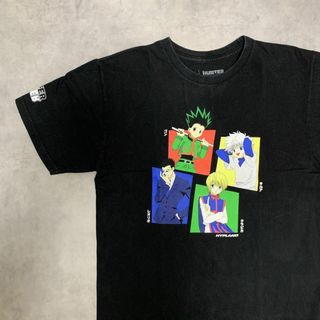 【HANTER×HANTER】ハンターハンターブラックTシャツ Mサイズ(Tシャツ/カットソー(半袖/袖なし))