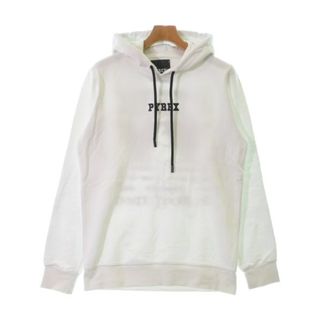 PYREX VISION パイレックスヴィジョン パーカー M 白 【古着】【中古】(パーカー)