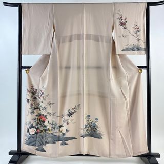 訪問着 身丈158cm 裄丈63.5cm 正絹 秀品 【中古】(着物)