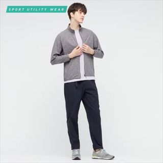 ユニクロ(UNIQLO)の美品 M ユニクロ ナイロンギアパンツ 3Dカット ユニセックス(ワークパンツ/カーゴパンツ)