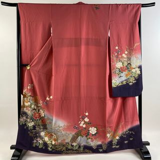 振袖 身丈164cm 裄丈65cm 正絹 秀品 【中古】(着物)