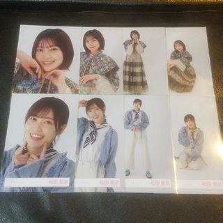 櫻坂46　生写真　松田里奈　8種コンプ(アイドルグッズ)