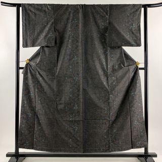 紬 身丈156cm 裄丈62.5cm 正絹 美品 秀品 【中古】(着物)