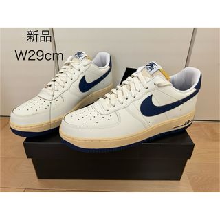 ナイキ(NIKE)のNIKE WMNS Air Force 1 07セイル/ロイヤルブルー(スニーカー)