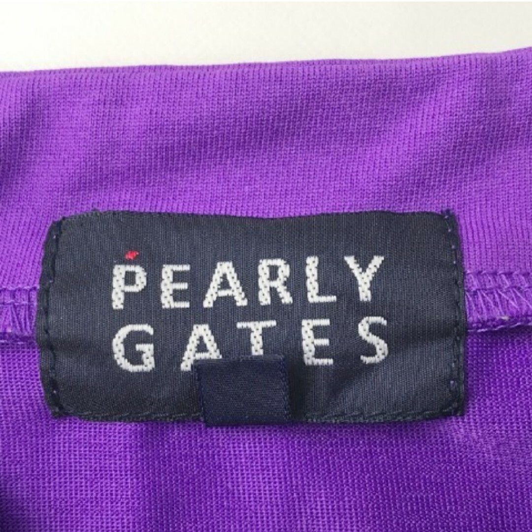 PEARLY GATES(パーリーゲイツ)のパーリーゲイツ PEARLY GATES ゴルフウェア ハーフジップ半袖Tシャツ スポーツ/アウトドアのゴルフ(ウエア)の商品写真