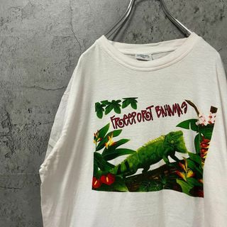 FREEPORT イグアナ 爬虫類 アメリカ輸入 アニマル Tシャツ(Tシャツ/カットソー(半袖/袖なし))