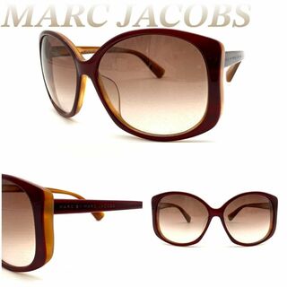 MARC JACOBS - マークジェイコブス サングラス プラスチック ブラウン ピンク 60508