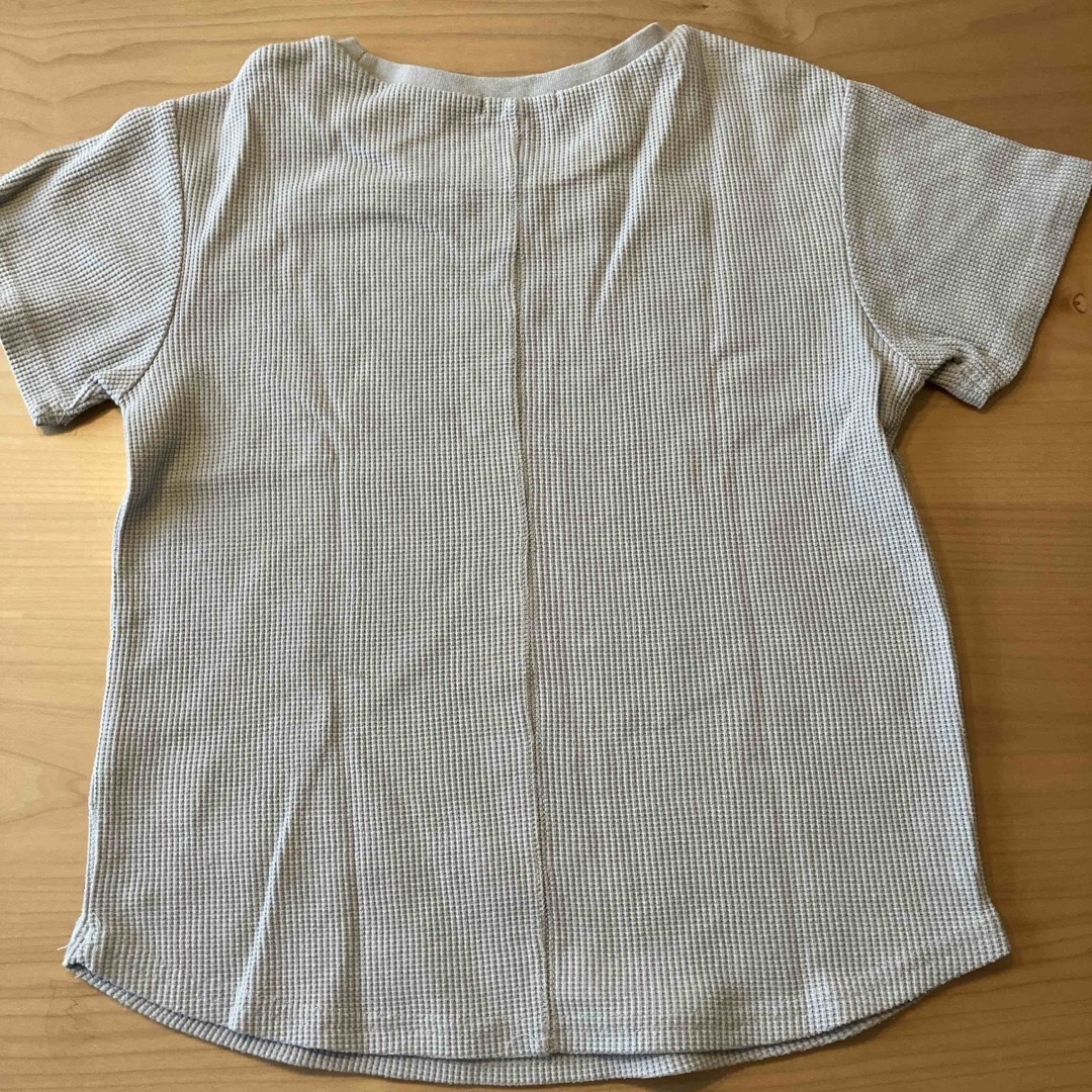 a.v.v(アーヴェヴェ)の150 ワッフル半袖Tシャツ キッズ/ベビー/マタニティのキッズ服女の子用(90cm~)(Tシャツ/カットソー)の商品写真