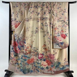 振袖 身丈162cm 裄丈67cm 正絹 名品 【中古】(着物)