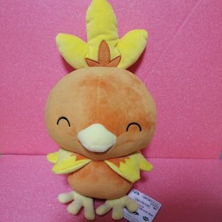 ポケモン　もふぐっとHello Partnerぬいぐるみ　アチャモ　タグ付き新品(キャラクターグッズ)