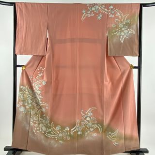 訪問着 身丈159.5cm 裄丈64.5cm 正絹 美品 秀品 【中古】(着物)