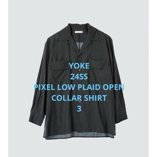 YOKE OPEN COLLAR SHIRT(シャツ)