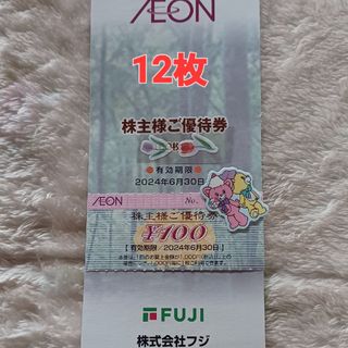 イオン(AEON)のAEON株主優待券　12枚(その他)