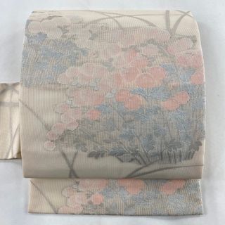 名古屋帯 美品 秀品 正絹 【中古】(帯)