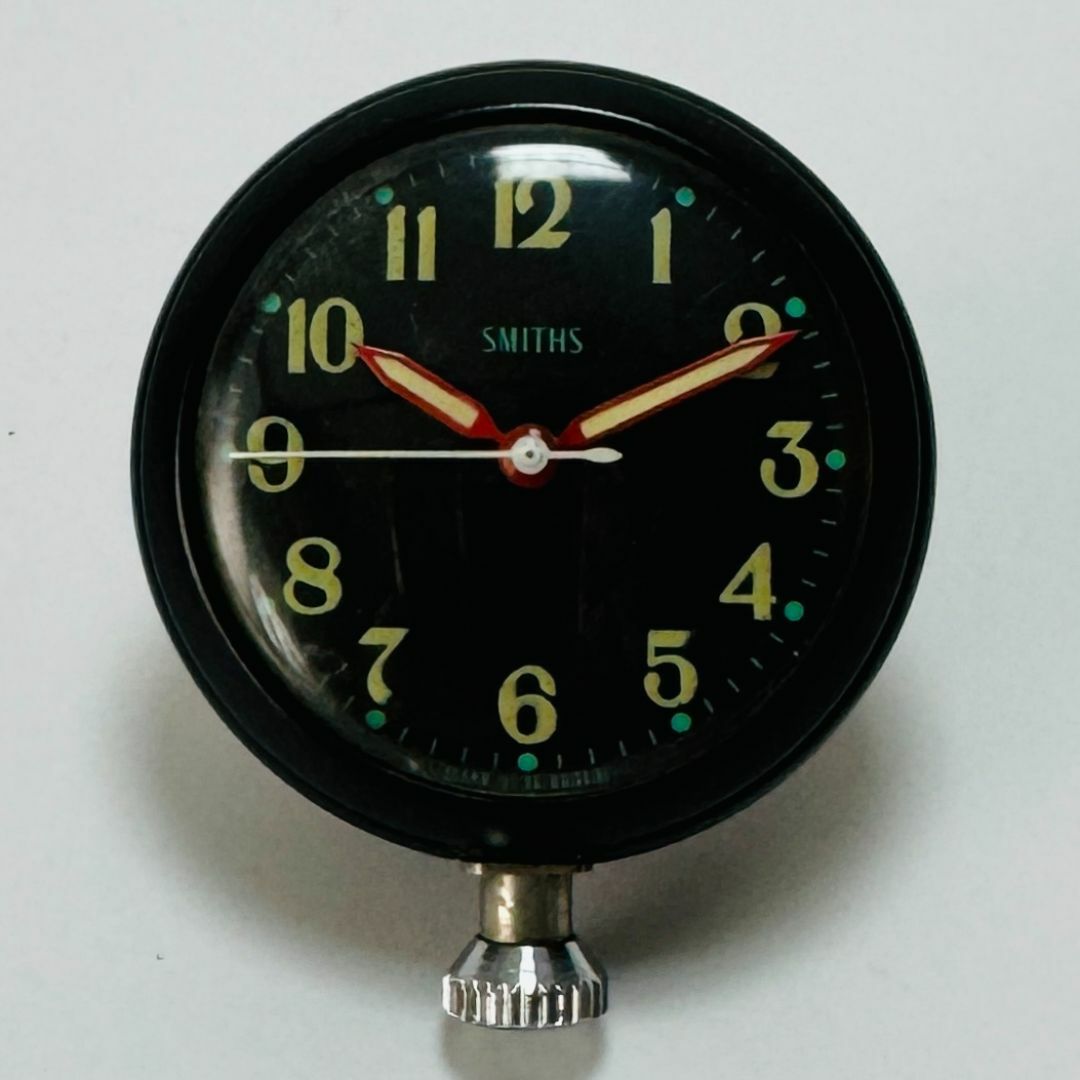 高級懐中時計】美品 スミス 黒 51mm 1970年代 モーターウォッチ メンズ メンズの時計(腕時計(アナログ))の商品写真