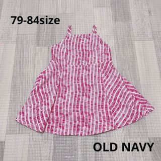 オールドネイビー(Old Navy)の1487 ベビー服 / OLD NAVY / 美品 キャミソール ワンピース(タンクトップ/キャミソール)