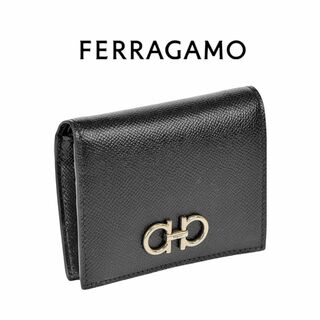 フェラガモ(Ferragamo)の【送料込】フェラガモ 22D780 PEBBLE/NER/726512 財布(財布)