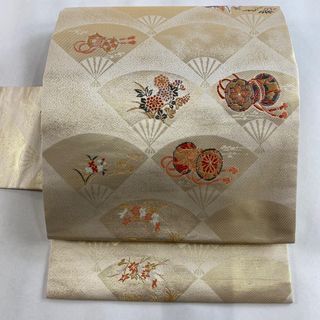 名古屋帯 美品 優品 正絹 【中古】(帯)