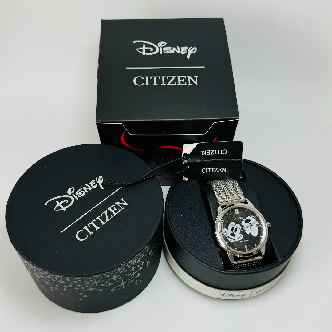 新品高級時計 シチズン】ディズニー/ミッキーマウス/CITIZEN/エコドライブ メンズの時計(腕時計(アナログ))の商品写真