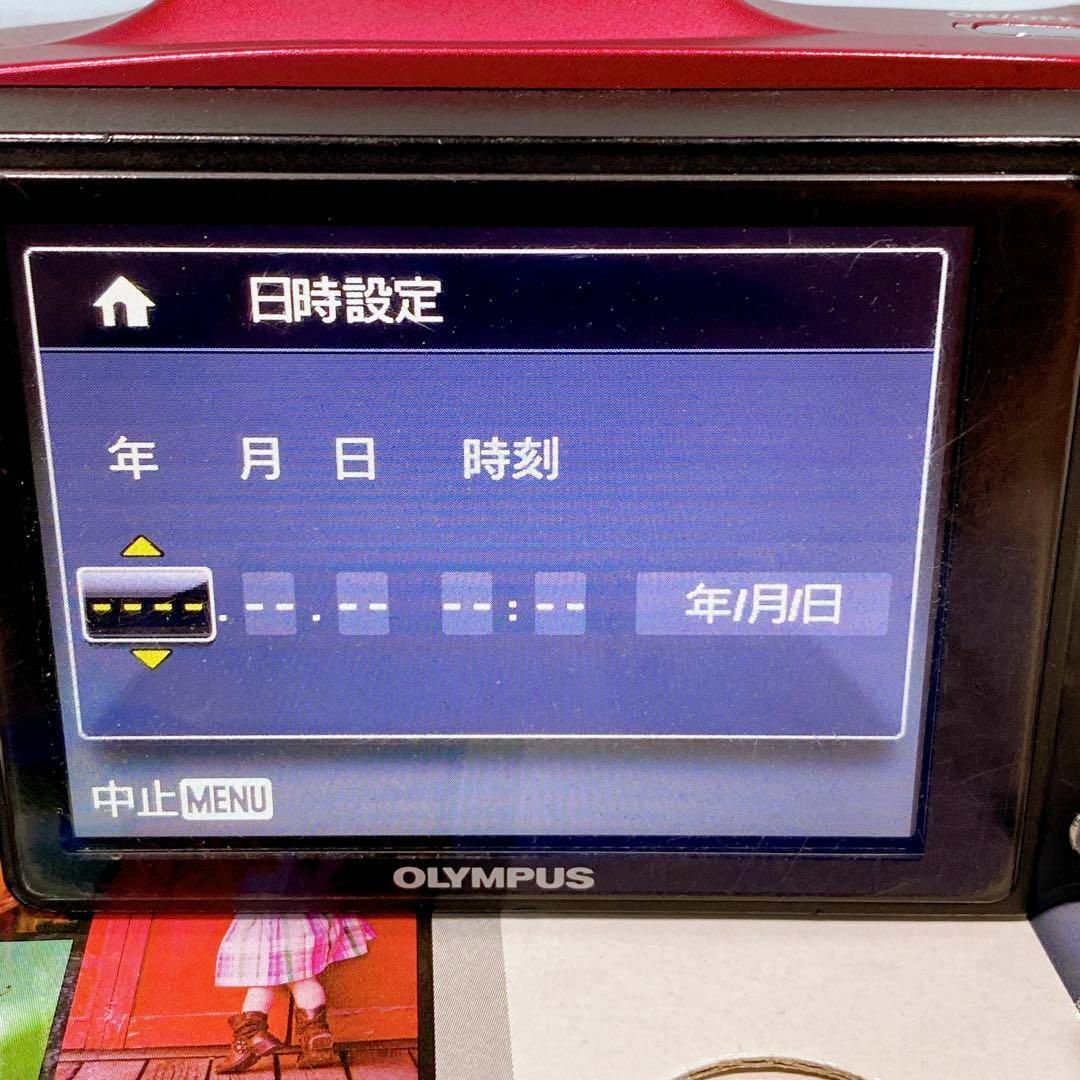 OLYMPUS オリンパス  SZ-14 レッド コンデジ　カメラ スマホ/家電/カメラのカメラ(コンパクトデジタルカメラ)の商品写真