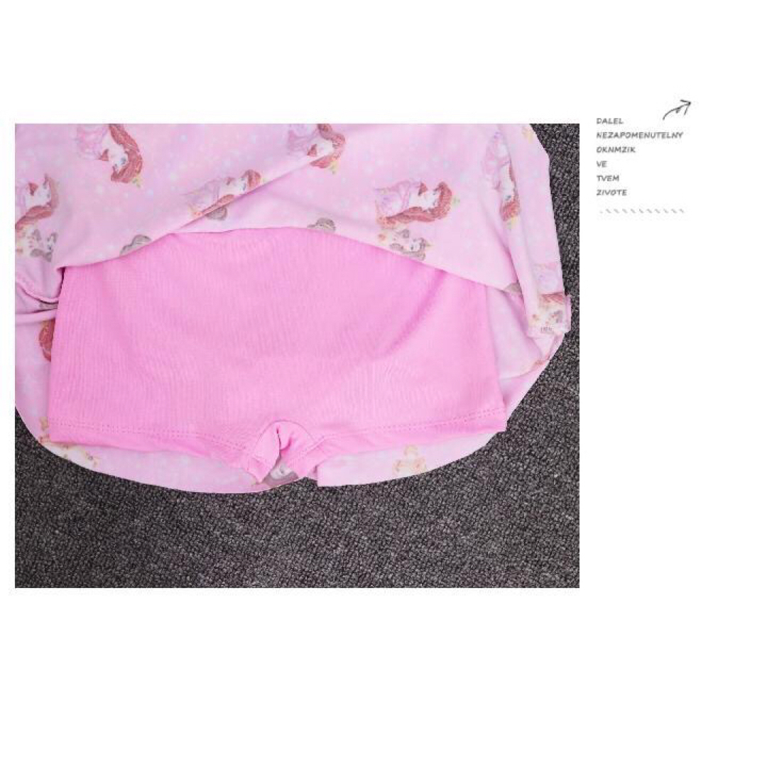 水着　女の子　ピンク色　エルサ　2点セット キッズ/ベビー/マタニティのキッズ服女の子用(90cm~)(水着)の商品写真