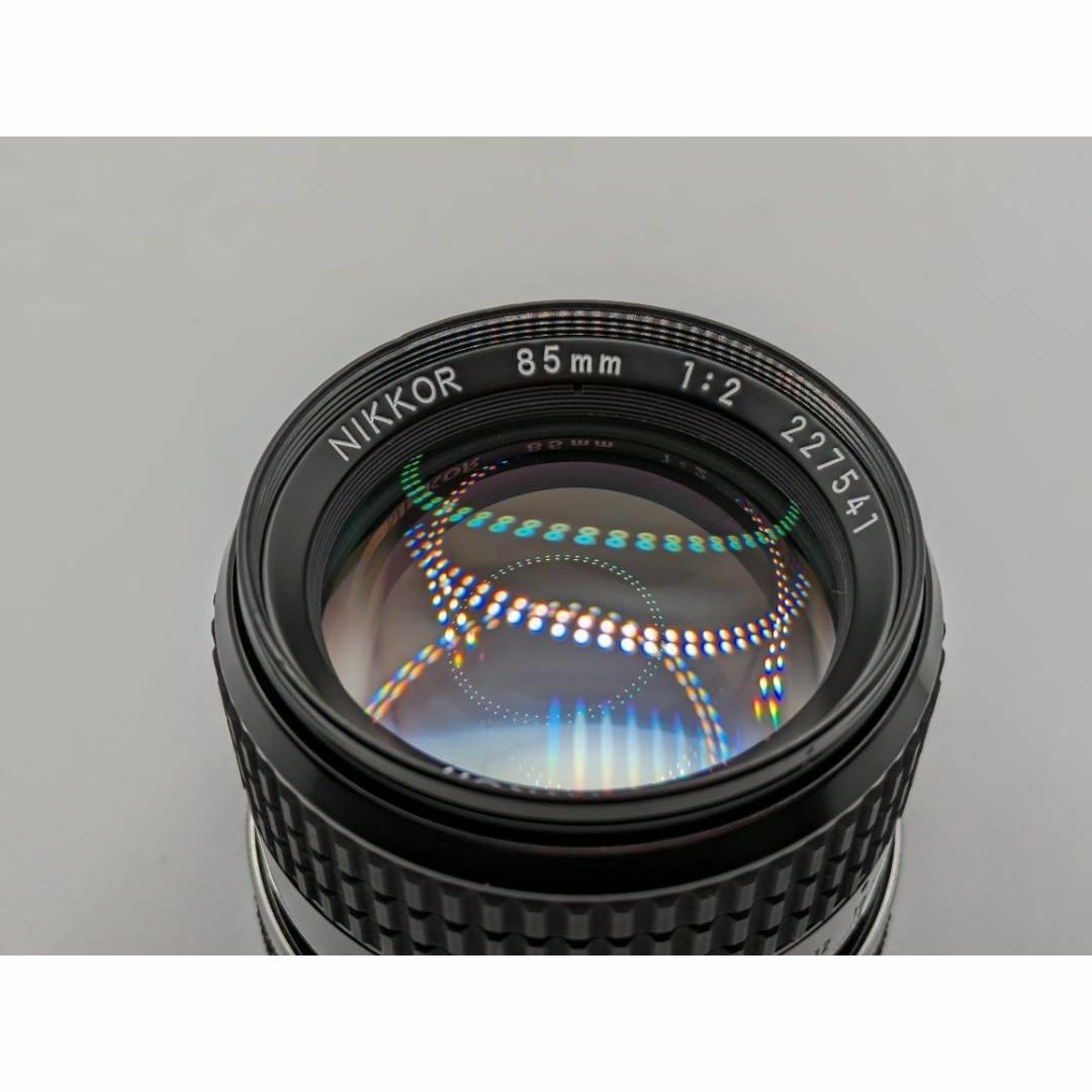 Nikon(ニコン)のNIKON NIKKOR Ai 85mm f2【整備・試写済】50313 スマホ/家電/カメラのカメラ(レンズ(単焦点))の商品写真