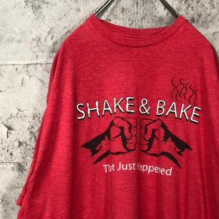 shake bake 拳 アメリカ輸入 オーバーサイズ Tシャツ(Tシャツ/カットソー(半袖/袖なし))