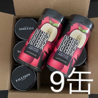 フォション(FAUCHON)の【フォション】紅茶　茶葉　アップル　140g   9缶(茶)