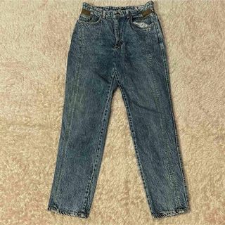 ラングラー(Wrangler)の【美品】ユーロラングラー　ケミカルウォッシュ　テーパード　メンズ(デニム/ジーンズ)