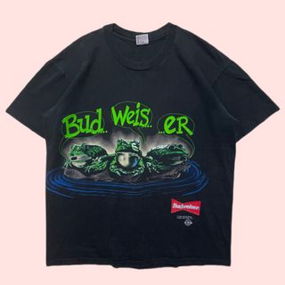 VINTAGE - BUDWEISER ANVIL 90s バドワイザー ビンテージ Tシャツ 古着