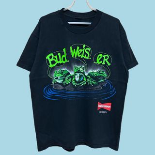 ヴィンテージ(VINTAGE)のBUDWEISER 90s バドワイザー ビンテージ Tシャツ 古着(Tシャツ/カットソー(半袖/袖なし))