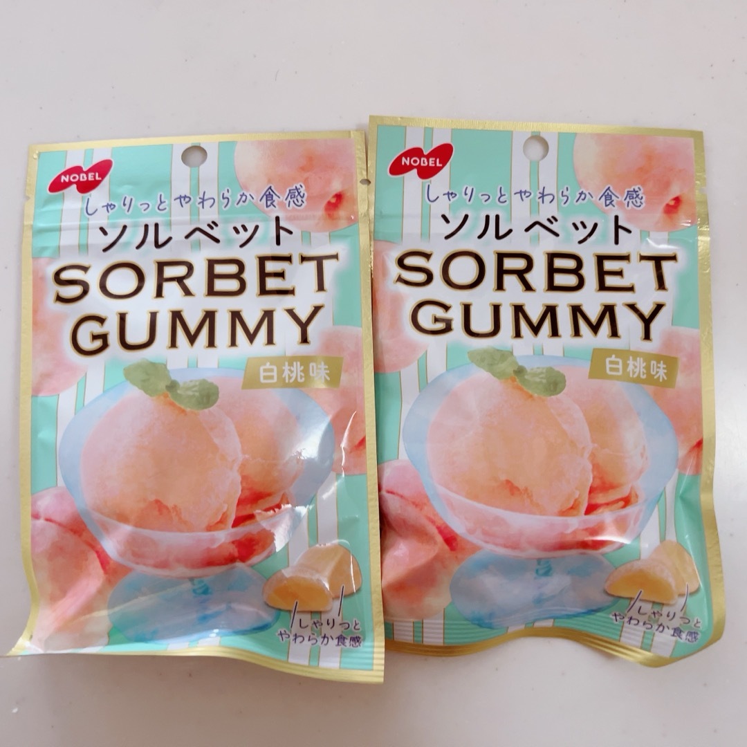 ソルベットグミ SORBET GUMMY  2袋セット 食品/飲料/酒の食品/飲料/酒 その他(その他)の商品写真