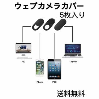 ウェブカメラカバー5枚入り　送料無料(その他)