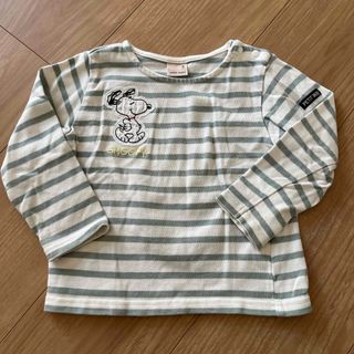 プティマイン(petit main)のプティマイン　ボーダーカットソー　90cm(Tシャツ/カットソー)