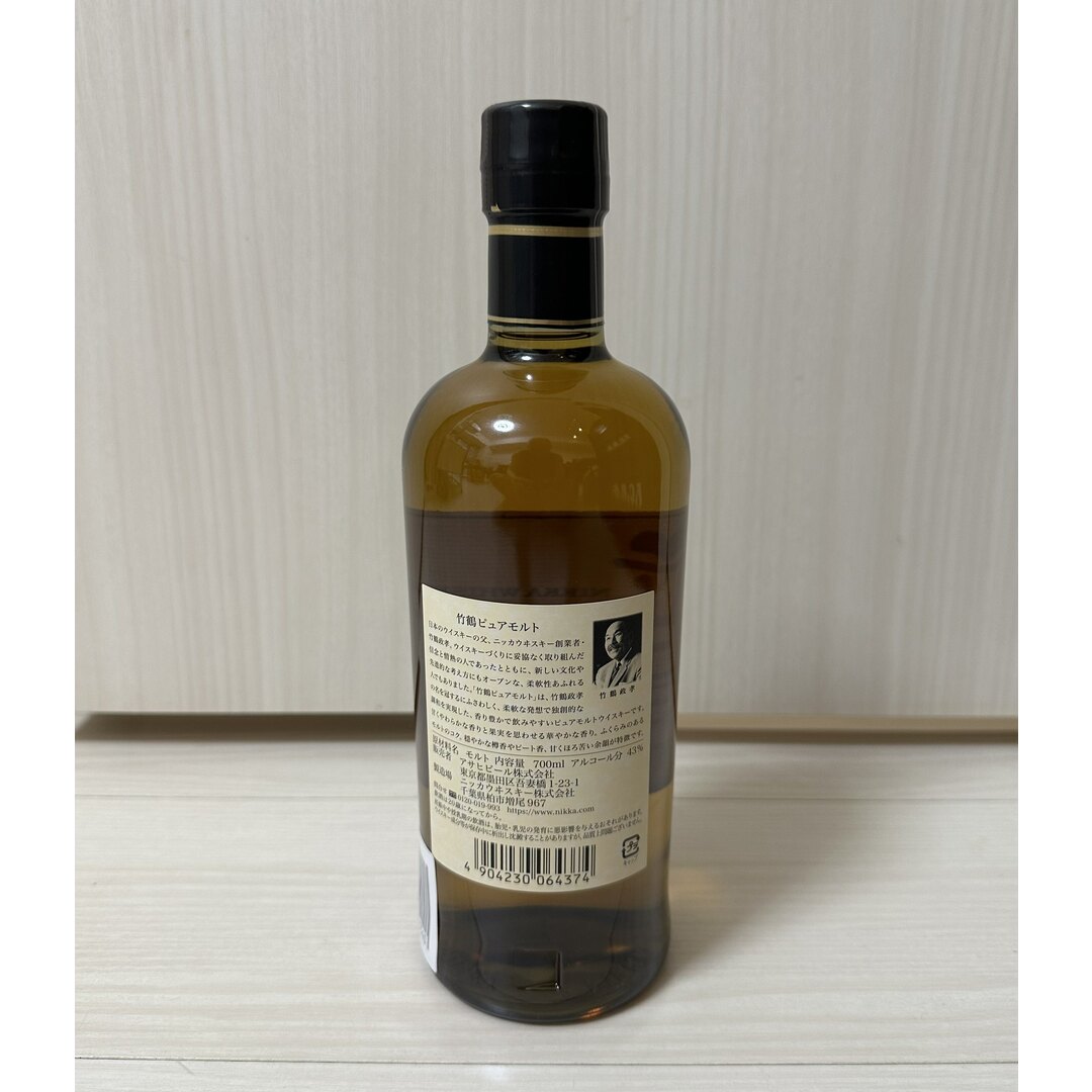 竹鶴ピュアモルト 700ml NIKKA WHISKY ニッカ ウイスキー  食品/飲料/酒の酒(ウイスキー)の商品写真