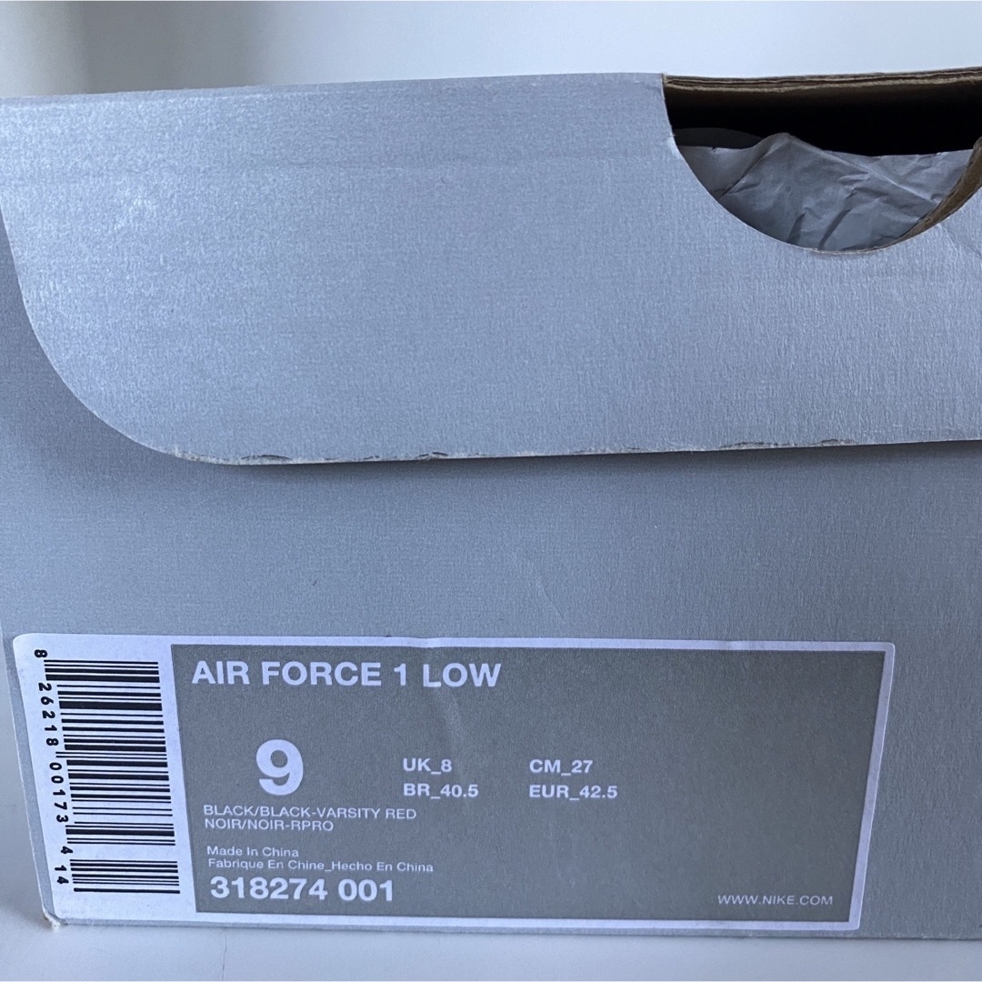 NIKE(ナイキ)の新品未使用 AIR FORCE 1 Jordan 12 Flu Game 27 メンズの靴/シューズ(スニーカー)の商品写真