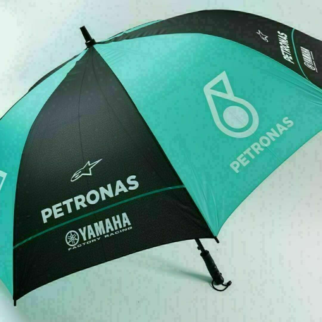 【PETRONAS YAMAHA SRT】 motoGP フルサイズ 傘 自動車/バイクのバイク(装備/装具)の商品写真