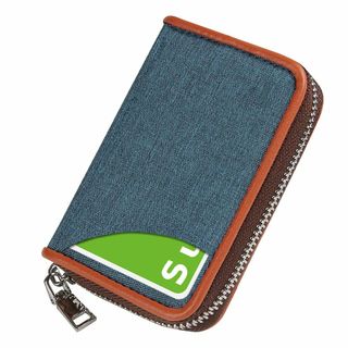 【色:Blue】AMZTOPクレジットカードケース カード入れ スキミング防止 (その他)