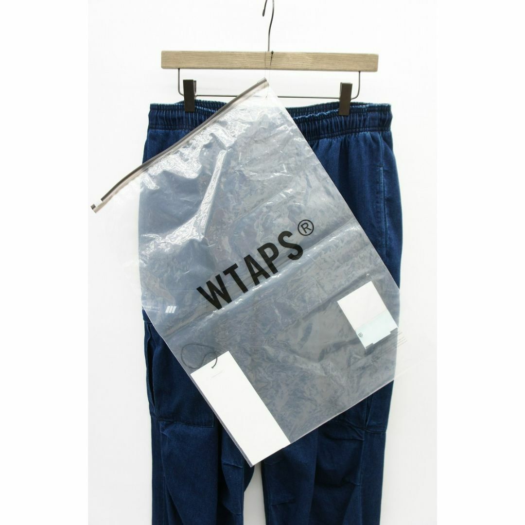 W)taps(ダブルタップス)の23SS WTAPS ダブルタップス デニム パンツ 紺107O▲ メンズのパンツ(ワークパンツ/カーゴパンツ)の商品写真