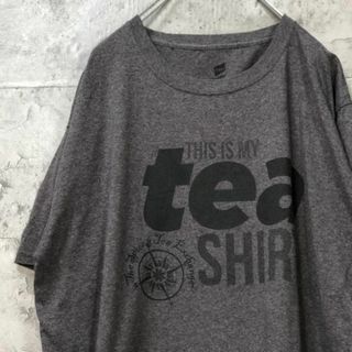 ヘインズ(Hanes)のtea SHIRT 方位磁石 USA輸入 デカロゴ Tシャツ(Tシャツ/カットソー(半袖/袖なし))