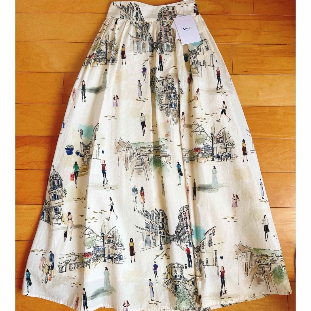 Ameri VINTAGE(アメリヴィンテージ)の【完売品】アメリビンテージ　フレアスカート　Ameri vintage マラガ レディースのスカート(ロングスカート)の商品写真
