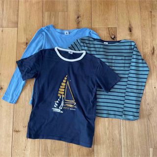 PETIT BATEAU - プチバトー  10ans  3枚セット