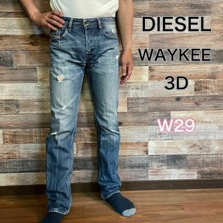 ディーゼル(DIESEL)のDIESEL デニムパンツ ディーゼル　WAYKEE ユーズド加工 3D W29(デニム/ジーンズ)