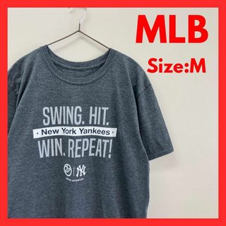 【美品】 古着　ニューヨーク　ヤンキース　Tシャツ　メンズ　M(Tシャツ/カットソー(半袖/袖なし))