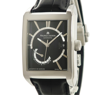 モーリスラクロア(MAURICE LACROIX)のモーリスラクロア  ポントス レクタンギュラー リザーブドマルシェ XL(腕時計(アナログ))